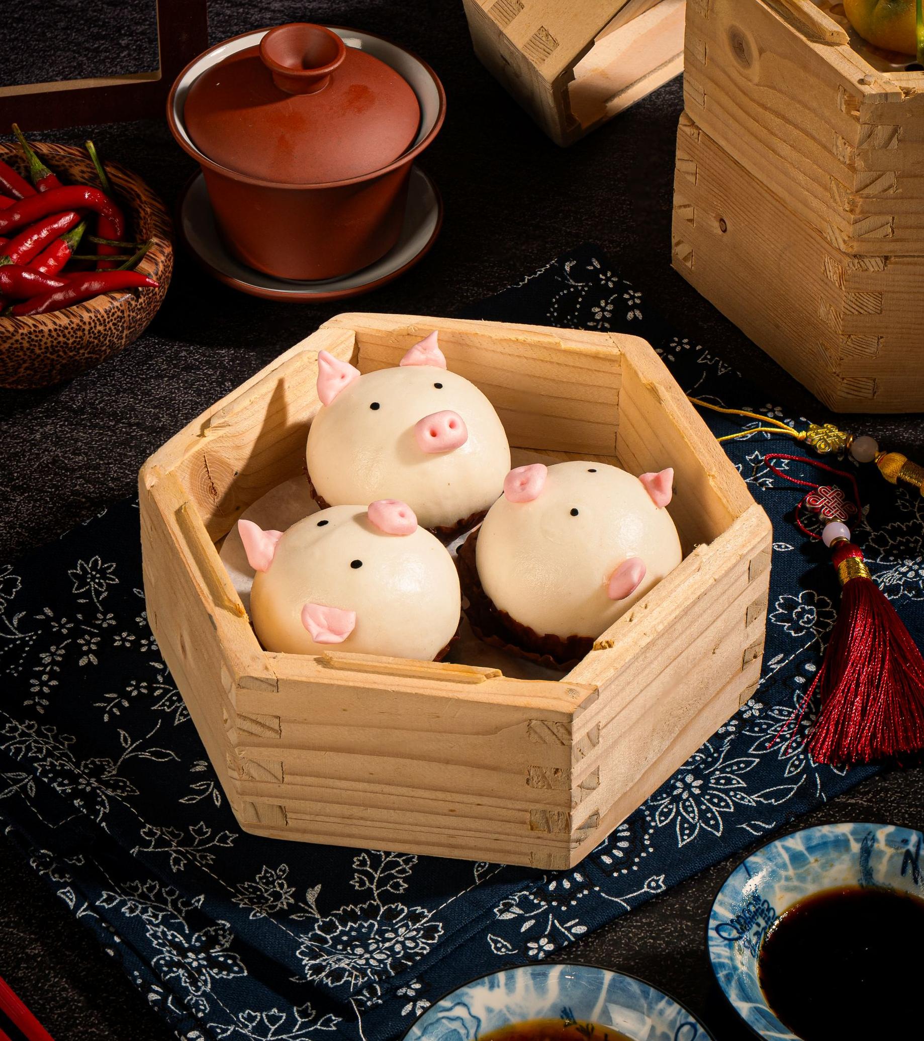 BÁNH BAO BƠ SỮA HEO CON