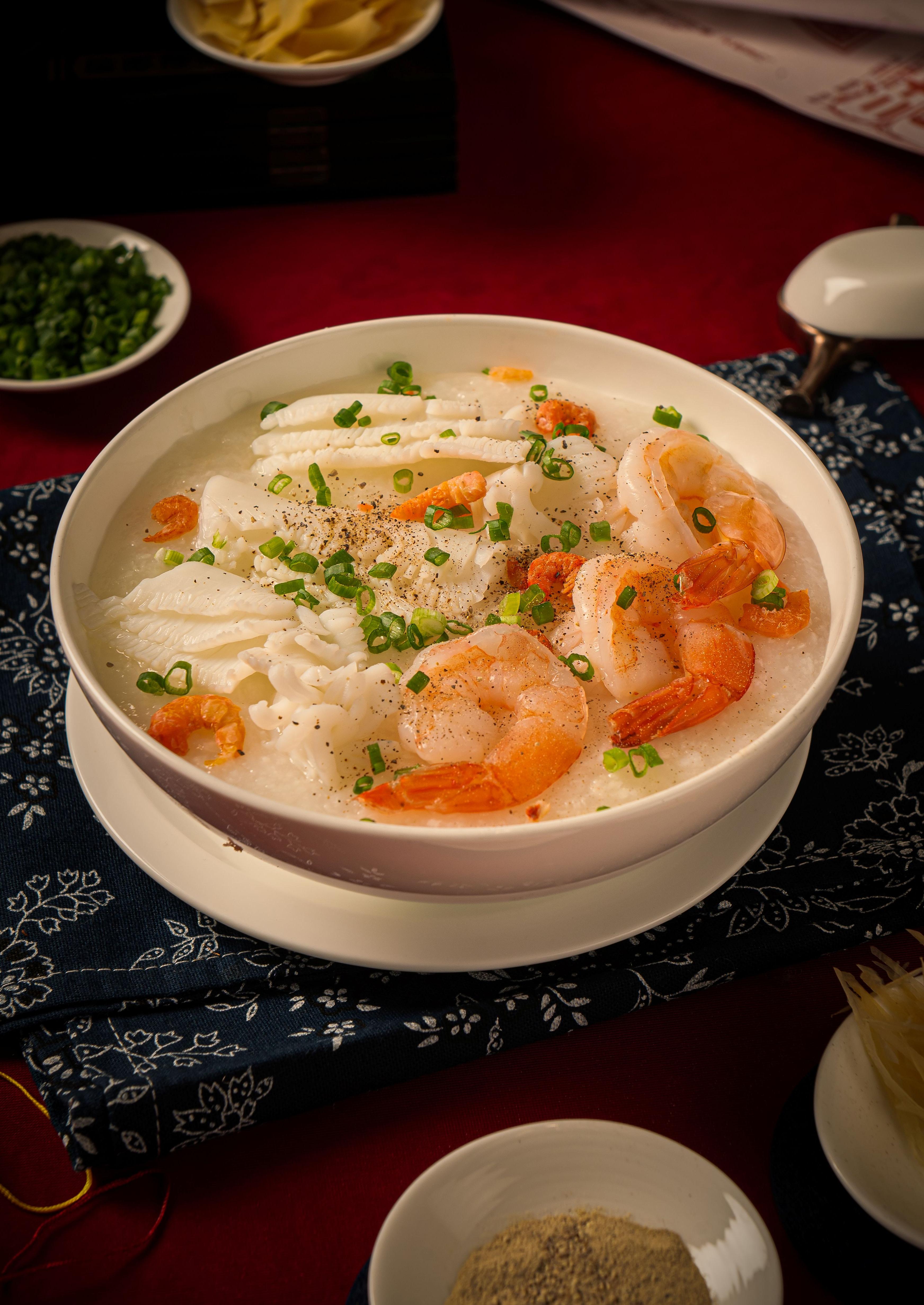 CHÁO HẢI SẢN