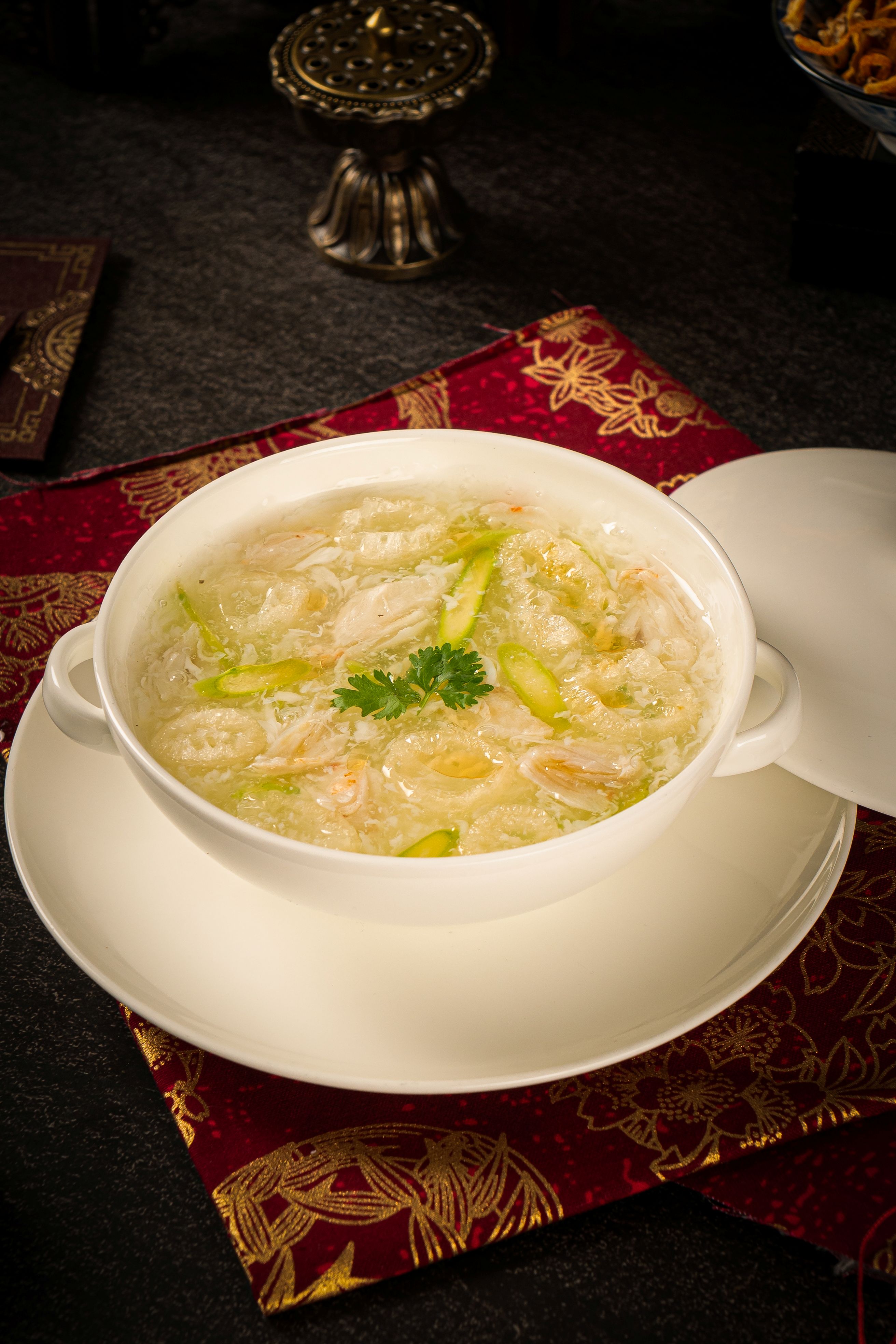SÚP BÓNG CÁ THỊT CUA
