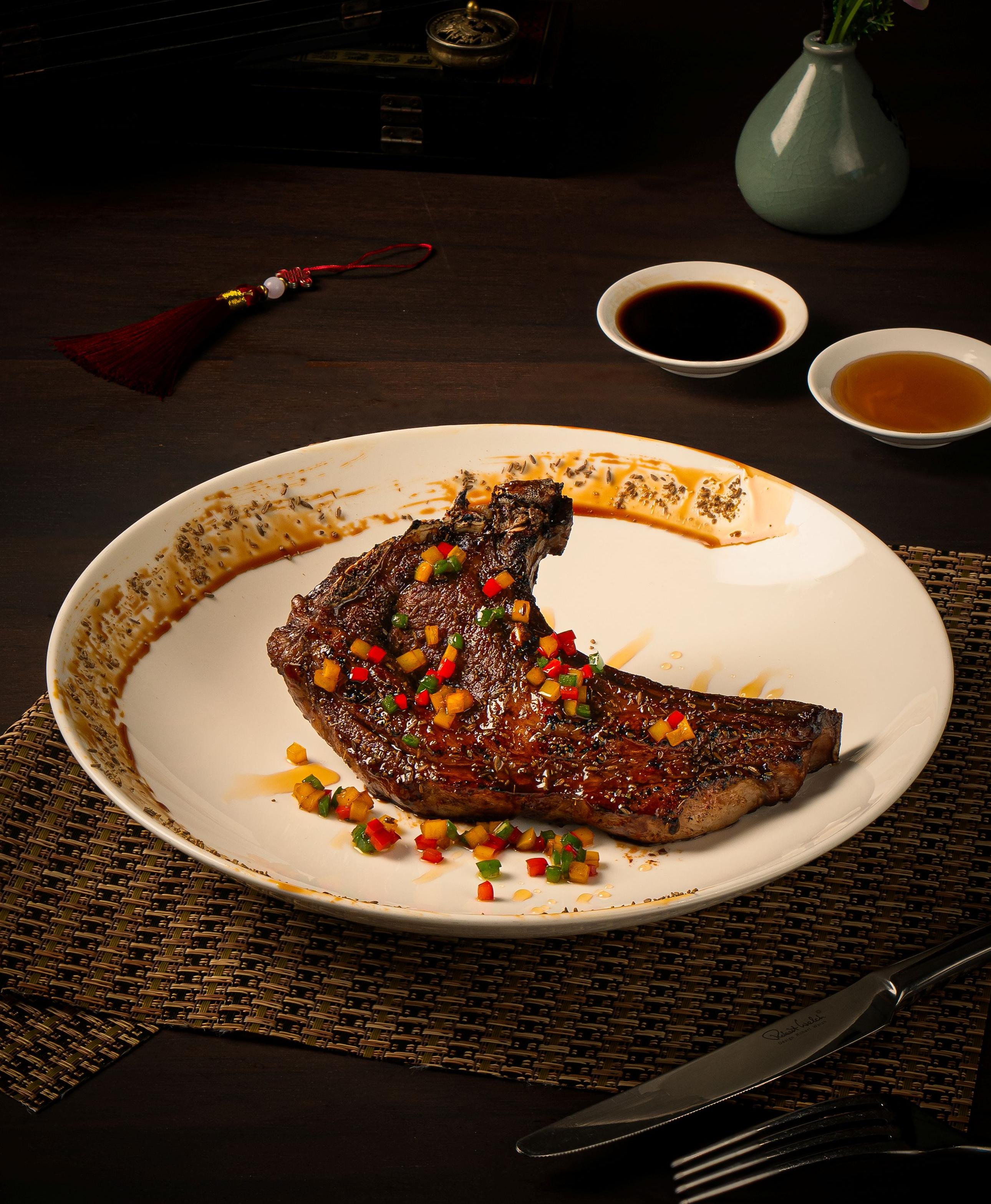 SƯỜN CỪU RANG TIÊU VÀ MẬT ONG RỪNG